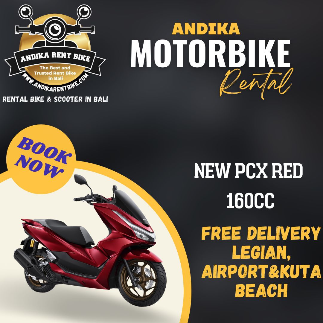 NEW PCX RED 160CC